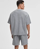Mode of One Men's Oversized-Fit Textured Sweatshirt