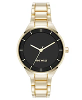 Nine West Women's Quartz and Gold-Tone Metal Alloy Watch