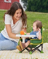 Bright Starts Baby John Deere Pop 'N Sit Portable Booster Seat