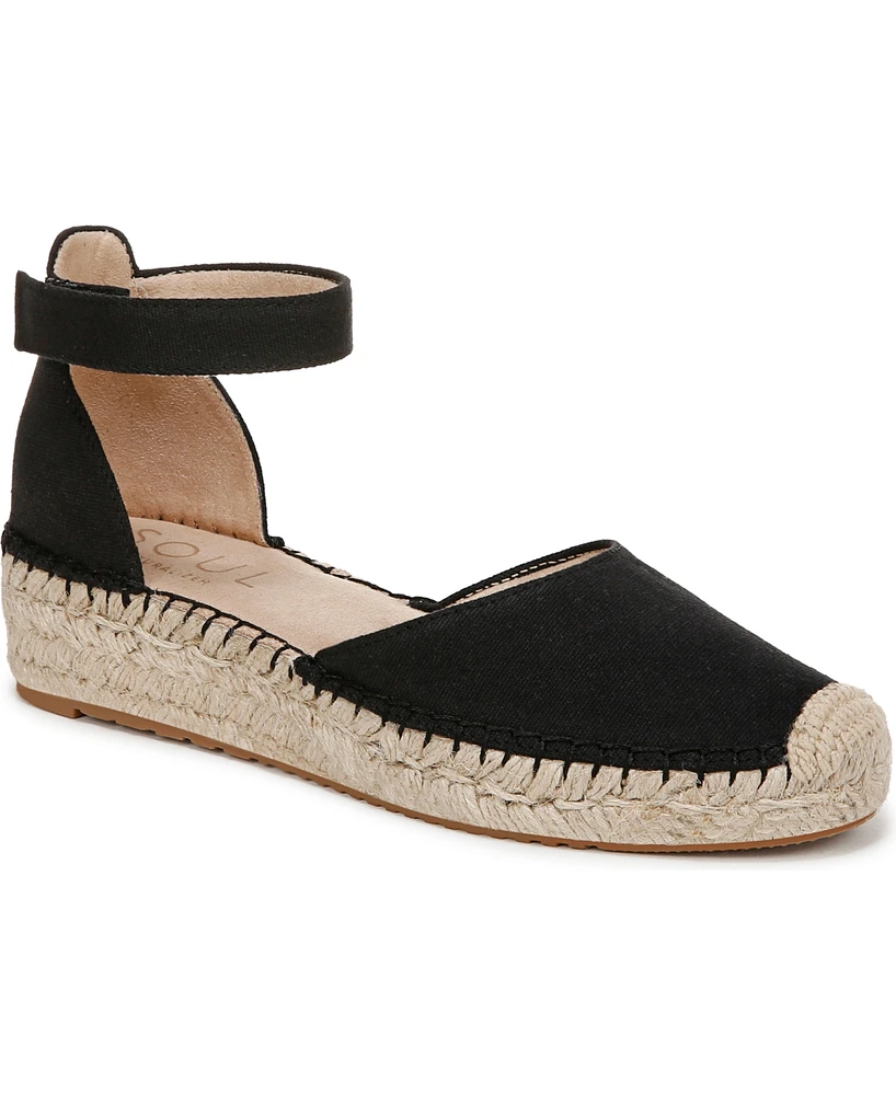 Soul Naturalizer Women's Wren Ankle-Strap Wedge Espadrilles