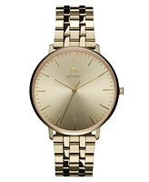 Mvmt Men's Legacy Slim Gold Tone Stainless Steel Bracelet Watch, 42mm