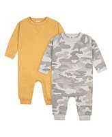 Baby Boys' 2- Pack Raglan Sleeve Rompers