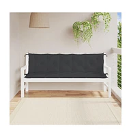 Garden Bench Cushions 2 pcs 70.9"x19.7"x2.8" Oxford Fabric