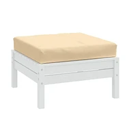 Pallet Cushion Melange Beige 23.6"x23.6"x3.7" Fabric