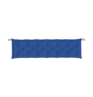 Garden Bench Cushion Royal Blue 78.7"x19.7"x2.8" Oxford Fabric