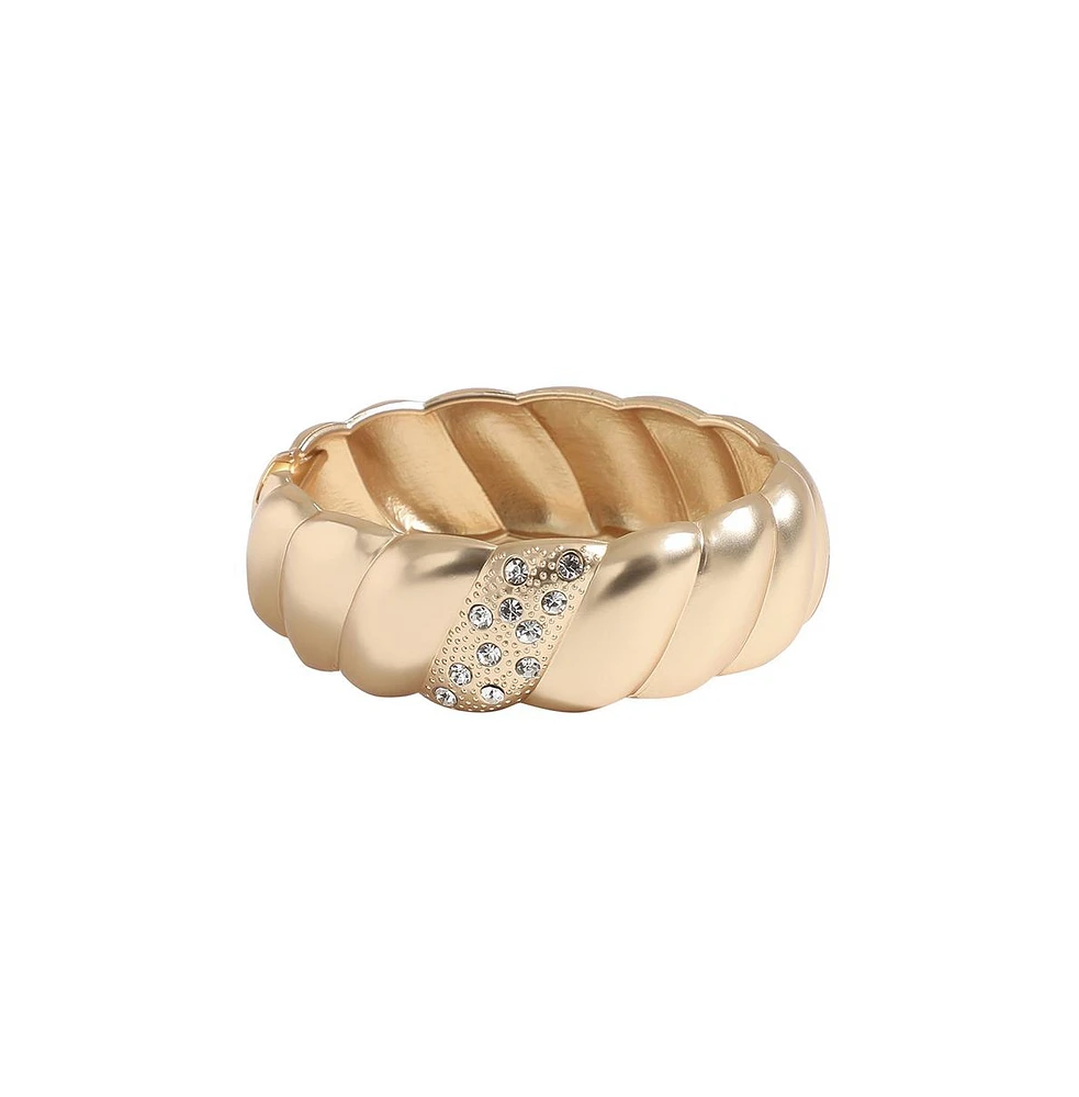 Metallic Swirl Bracelet
