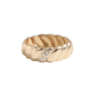 Metallic Swirl Bracelet
