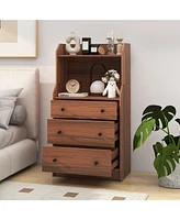 Modern Storage Dresser with Anti-toppling Device