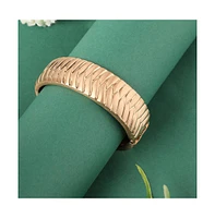 Metallic Herringbone Bracelet