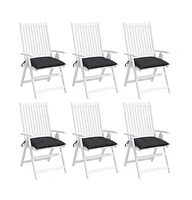 Chair Cushions pcs 15.7"x15.7"x2.8" Oxford Fabric