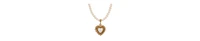 2028 Faux Cultivated Pearl Heart Pendant Necklace