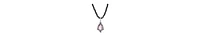 2028 Black Bead Light Purple Crystal Pendant Necklace