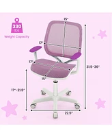 Swivel Mesh Children Computer Chair with Adjustable Height