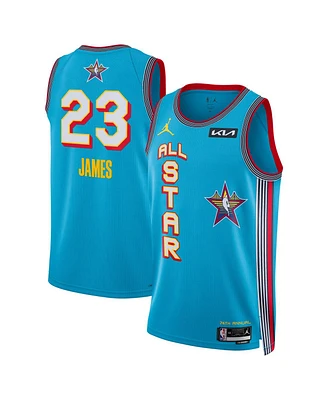 Jordan Men's and Women's LeBron James Light Blue 2025 Nba All-Star Game Swingman Player Jersey