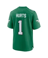 Nike Men's Jalen Hurts Kelly Green Philadelphia Eagles Alternate Game Player Jersey
