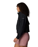 Columbia Women's Paracutie Cropped Cargo Windbreaker Jacket