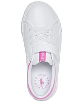 Polo Ralph Lauren Toddler Girls Elmwood Fastening Strap Casual Sneakers from Finish Line