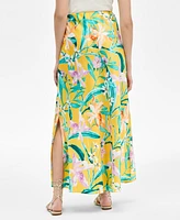 I.n.c. International Concepts Women's Printed Midi Skirt, Exclusively at Macy's