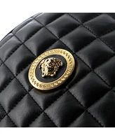 Pre-Owned Versace Small Medusa Icon Camera Bag Quilted Leather