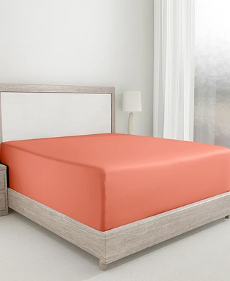 California Design Den Deep Pocket King Fitted Sheet Only - 400 Thread Count 100% Cotton Sateen Beige