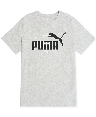 Puma Big Boys Logo Graphic T-Shirt