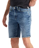 Men's Dean Straight-Fit Stretch 10-1/2" Denim Shorts