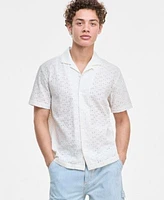 Sun Stone Mens Floral Shirt Stripe Pants Sandals Exclusively At Macys