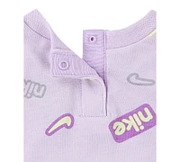 Nike Baby Printed Short Sleeve Coverall