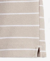 Mode of One Men's Horizontal-Stripe Terry Shorts, Exclusively at Macy's
