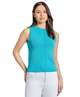Jones New York Women's Roll-Neck Sleeveless Sweater