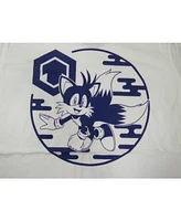 Sonic the Hedgehog Tails Character Mens White Graphic Tee - Xxl