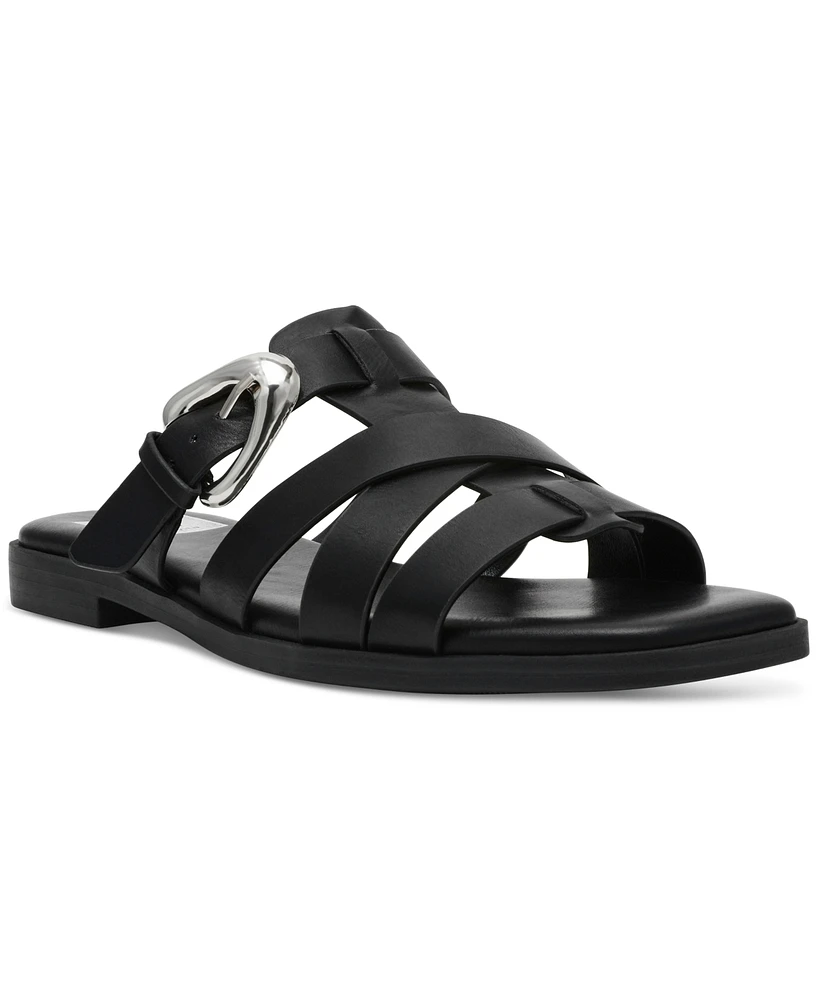 Dv Dolce Vita Women's Medina Fisherman Slide Flat Sandals