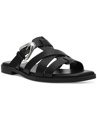 Dv Dolce Vita Women's Medina Fisherman Slide Flat Sandals