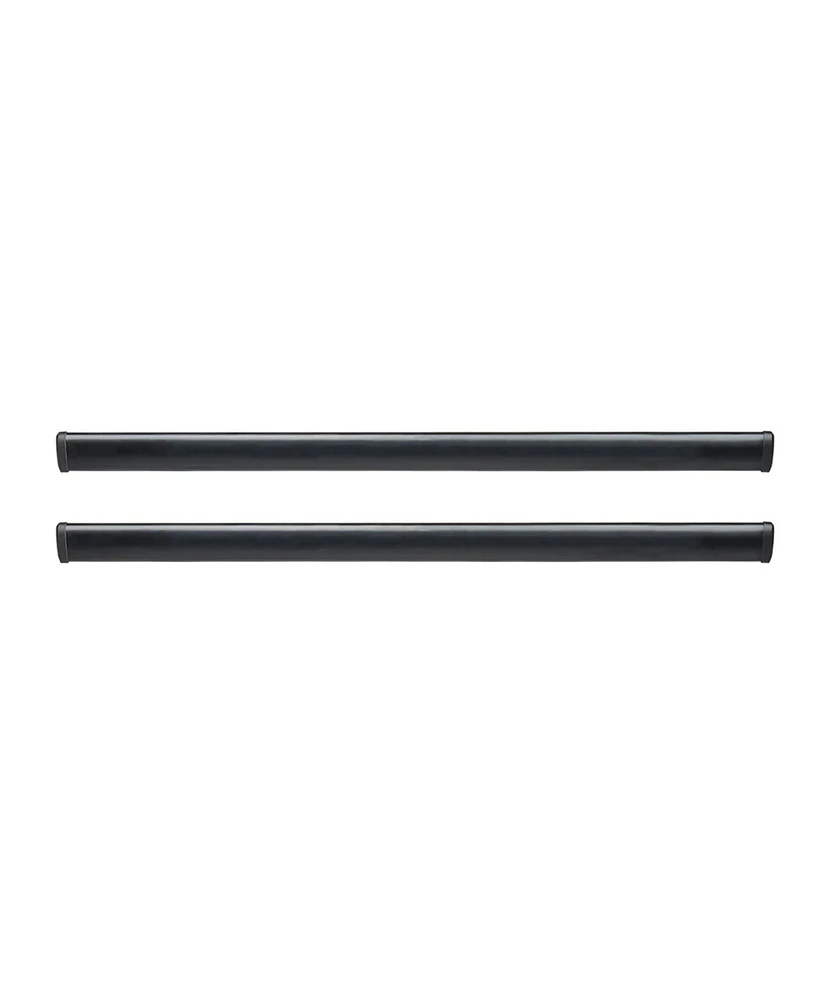 Yakima 50 Inch Steel CoreBar Aerodynamic Roof Rack Crossbars, Black, Set of 2