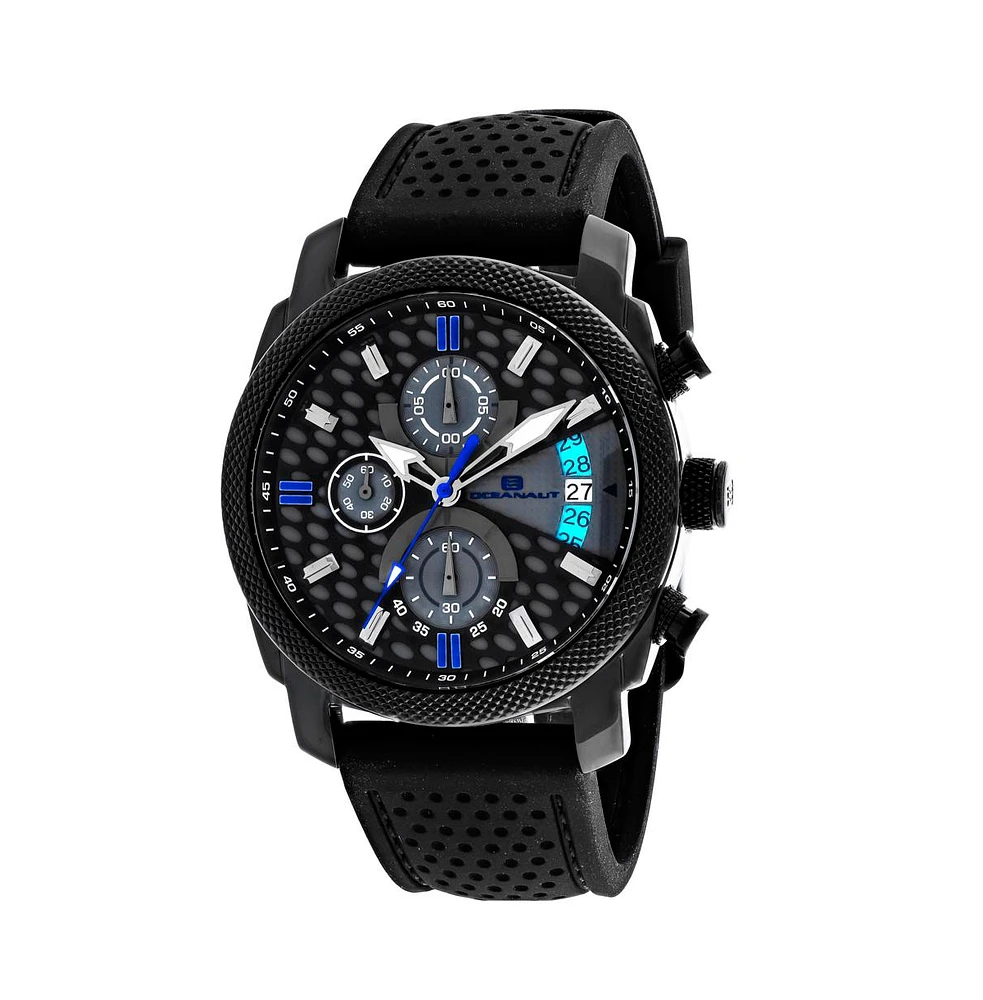 Oceanaut Men's Kryptonite Black and Grey Dial Watch