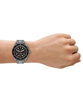 Michael Kors Men's Maritime Chronograph Gunmetal Stainless Steel Watch, 45mm