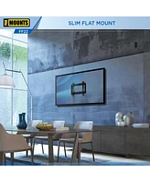 ProMounts Flat / Fixed Tv Wall Mount for 13" to 47" TVs, Holds up to 55lbs