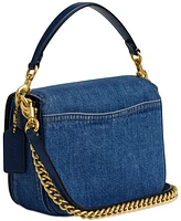 Coach Cassie Mini Denim Crossbody Bag 19