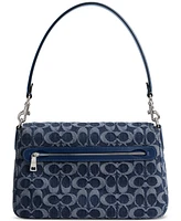 Coach Soft Tabby Small Shoulder Bag in Signature Denim