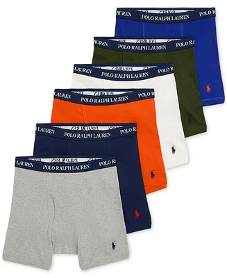 Polo Ralph Lauren Men's 6-Pk. Classic-Fit Boxer Briefs
