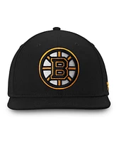 Fanatics Men's Black Boston Bruins Core Fitted Hat