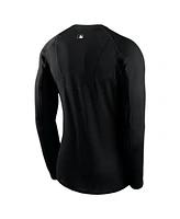 Nike Men's Black Arizona Diamondbacks Authentic Collection Raglan Long Sleeve T-Shirt