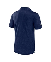Fanatics Men's Navy New York Rangers Authentic Pro Jacquard Polo