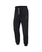 Men's and Women's Fanatics Signature Black Chicago Bulls Super Soft Fleece Jogger