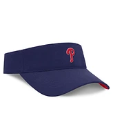 Nike Men's Navy Philadelphia Phillies Primetime Bozz Ace Performance Adjustable Visor Hat