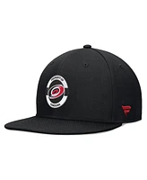 Fanatics Men's Black Carolina Hurricanes Authentic Pro Training Camp Snapback Hat