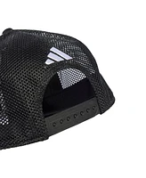 Adidas Men's Black Mercedes-amg Petronas F1 Team Wear Trucker Adjustable Hat
