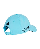 Adidas Men's Blue Mercedes-amg Petronas F1 Team Driver Wear Adjustable Hat