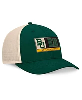 Top of the World Men's Green/Natural Baylor Bears Bennett Trucker Adjustable Hat