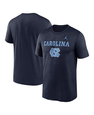 Jordan Men's Navy North Carolina Tar Heels Lockup Legend Performance T-Shirt